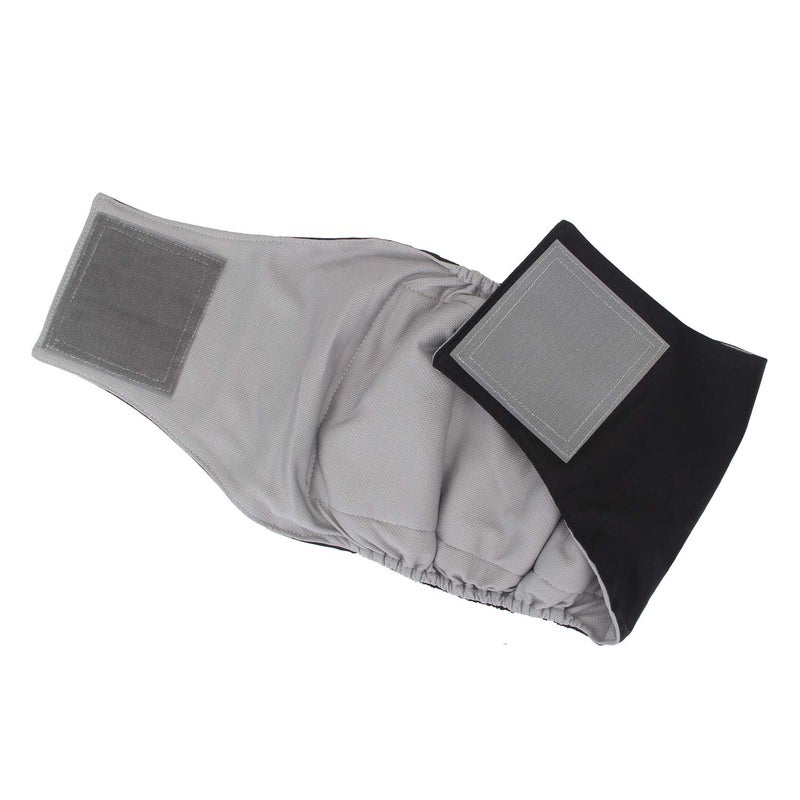 Teamoy 3 Pack Male Dog Diaper Wrap with Gray Lining, Washable Puppy Belly Bands, Super-Absorbent and Comfortable(XL,25"-29" Waist) - Image 4